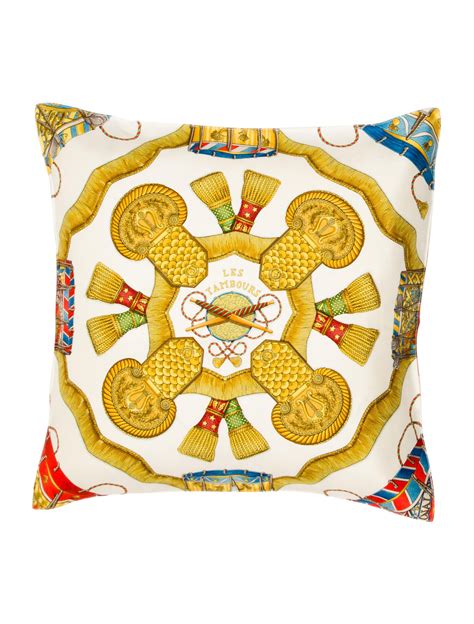 hermes scarf pillows|Hermes decorative pillows.